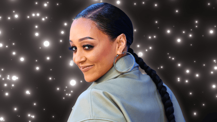 Tia Mowry, 48, Smolders in Royal Blue Mini Dress for Romantic Date Night: SEE