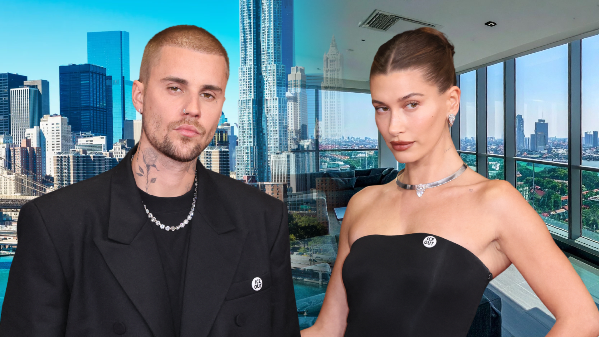 Justin Bieber and Hailey Bieber