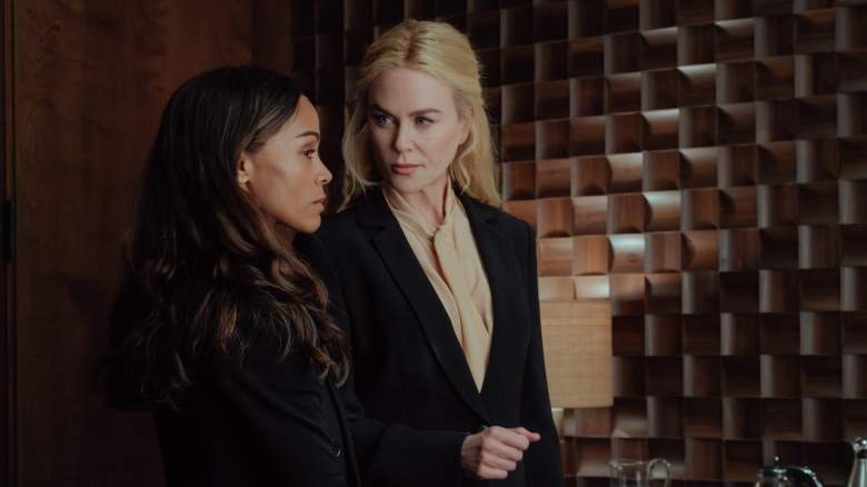 Zoe Saldana and Nicole Kidman in 'Lioness.'