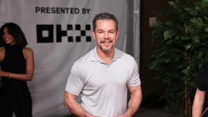 Matt Damon at Festival.