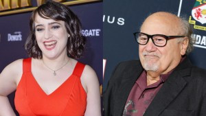 Mara Wilson and Danny Devito
