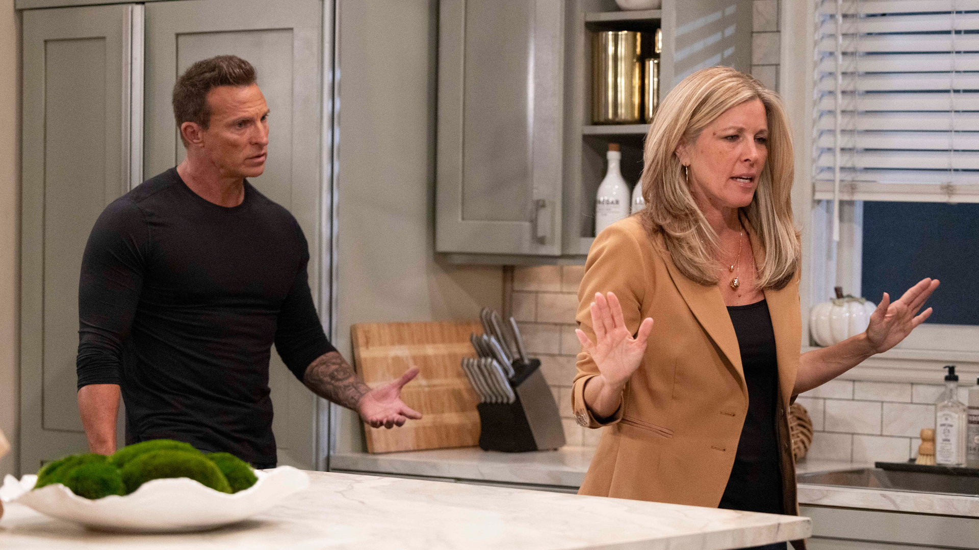STEVE BURTON, LAURA WRIGHT