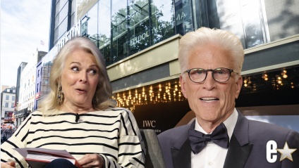 Ted Danson Talks About ‘Full-On Kiss’ with ’90s Co-Star Candice Bergen