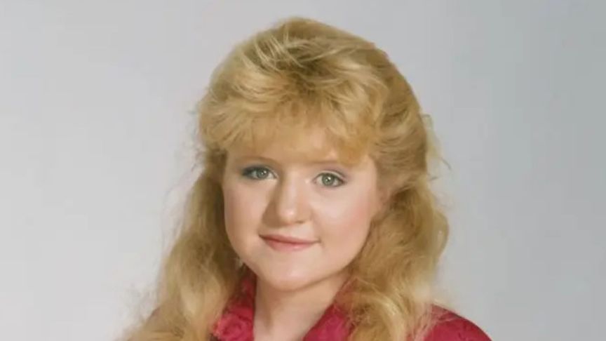 Tina Yothers in a promotional photo for "Family Ties"