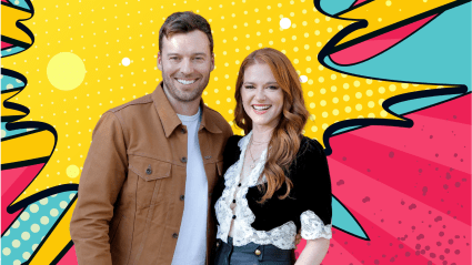 Sarah Drew Shares Sweet Reunion Moment with ‘Mistletoe Murders’ Co-Star at SDCC