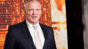 Anthony Michael Hall attends the costume party premiere of "Halloween Kills" at TCL Chinese Theatre.