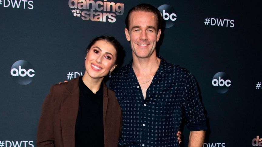James Van Der Beek and Emma Slater