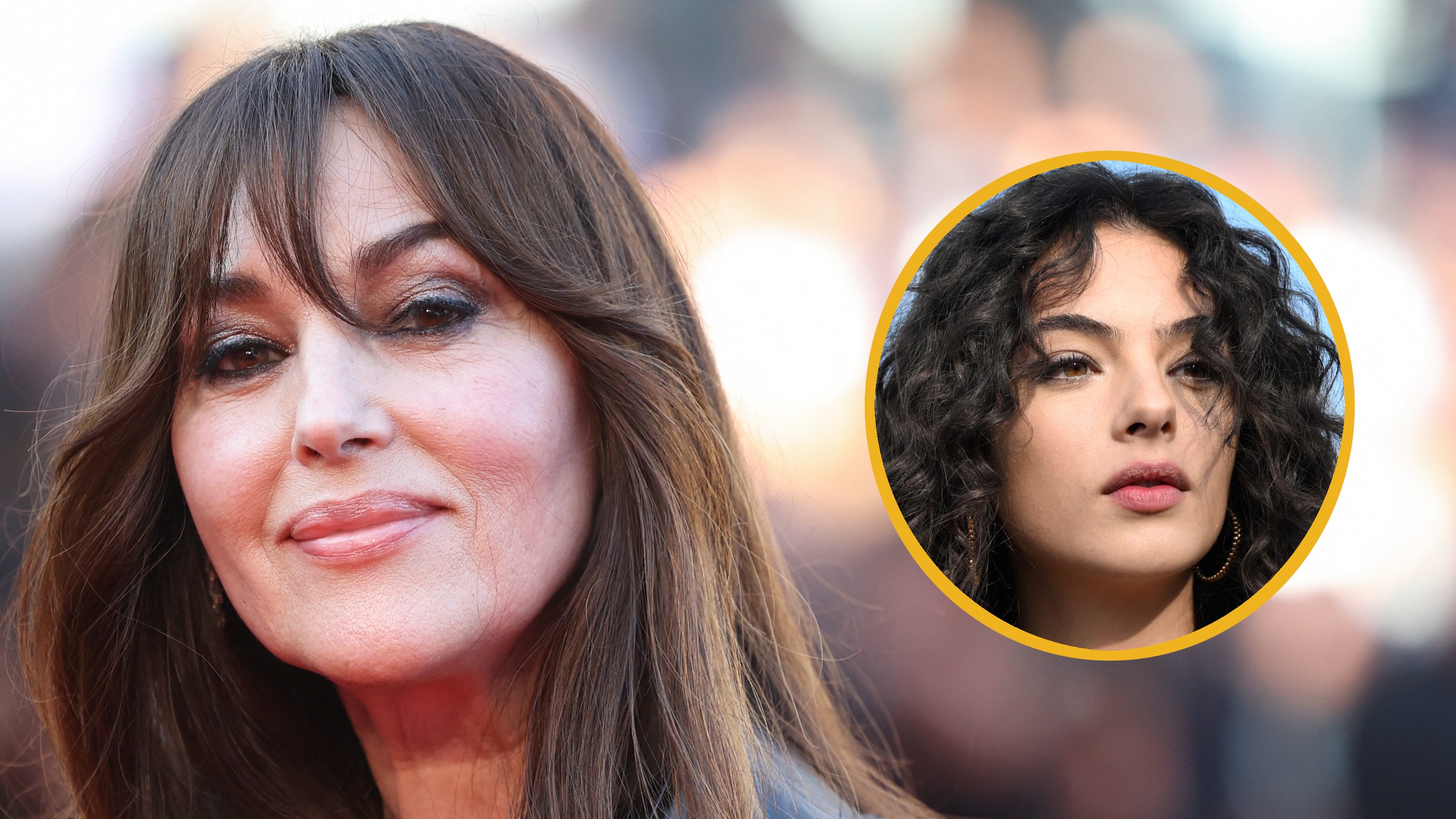 Monica Bellucci and Deva Cassell.