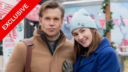 Stephen Huszar & Katherine Barrell Reveal the Full-Circle Moments Behind Their New Hallmark Movie (EXCLUSIVE)
