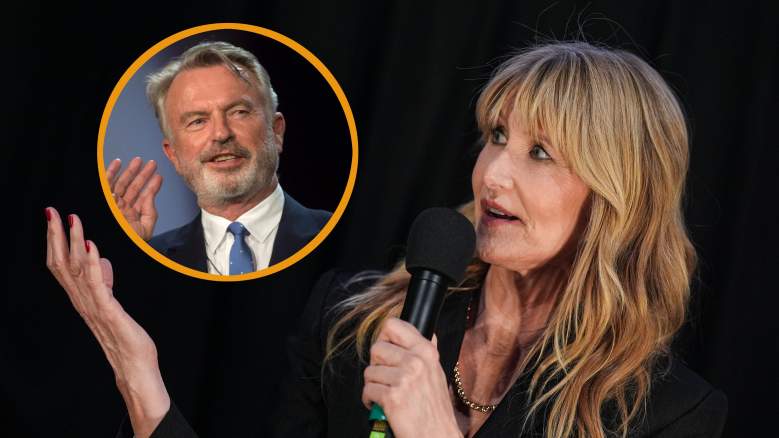 Sam Neill and Laura Dern.