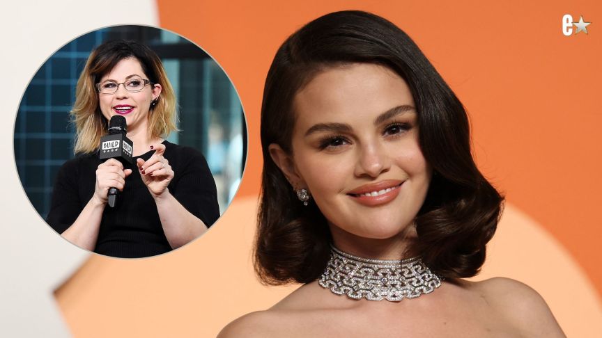 Selena Gomez, inset: Mandy Teefey
