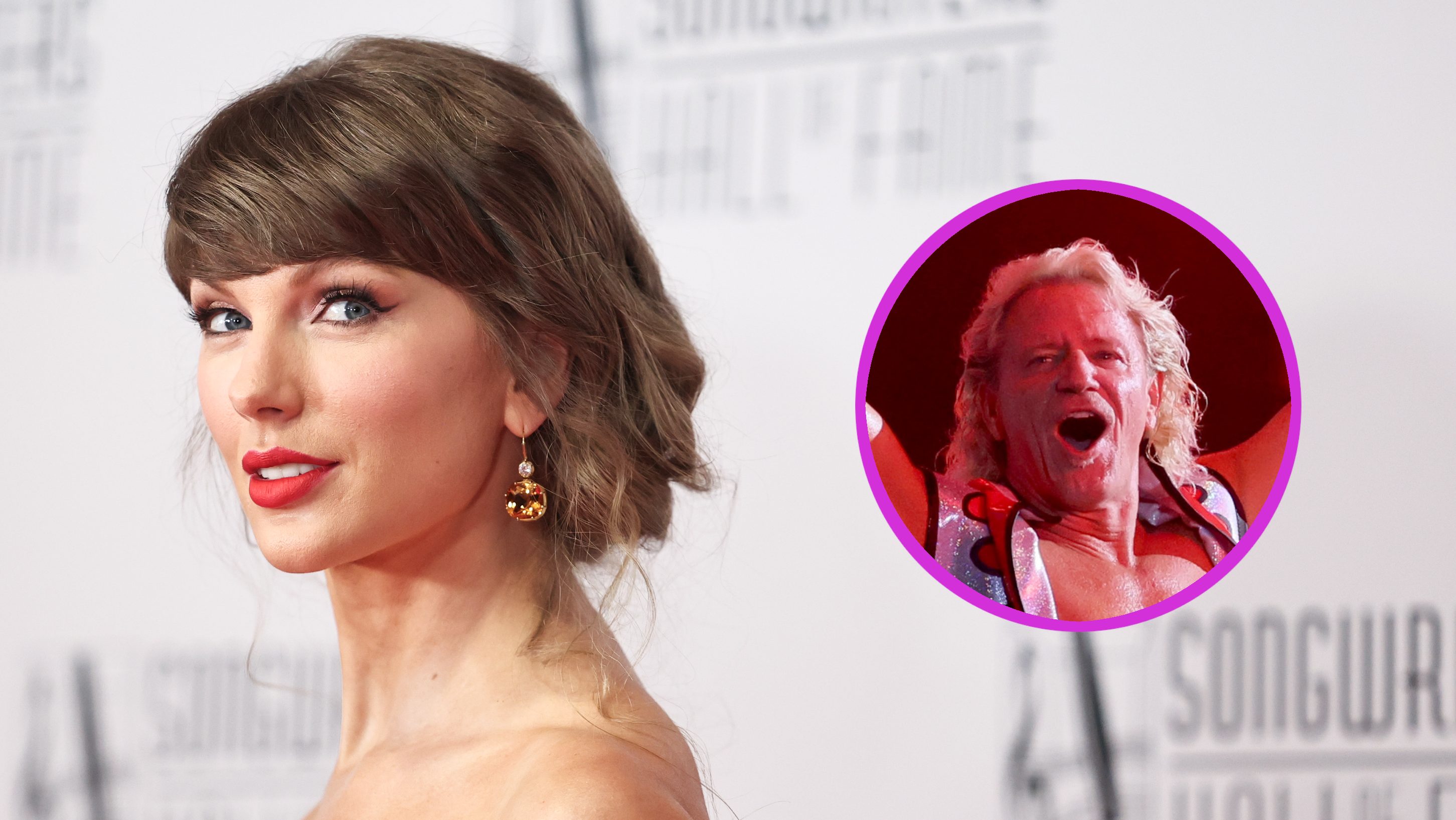 Taylor Swift and Jeff Jarrett.