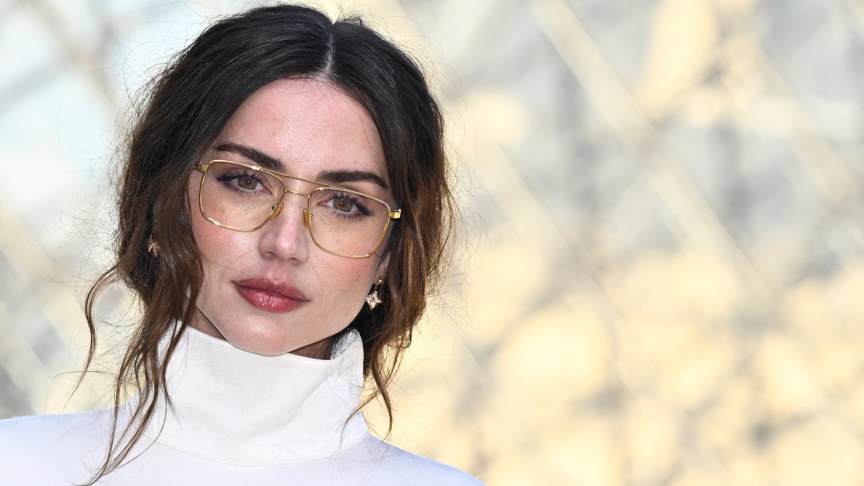 Ana De Armas attends an event for the Louis Vuitton Women's Ready to Wear Fall/Winter 2026-2027 collection