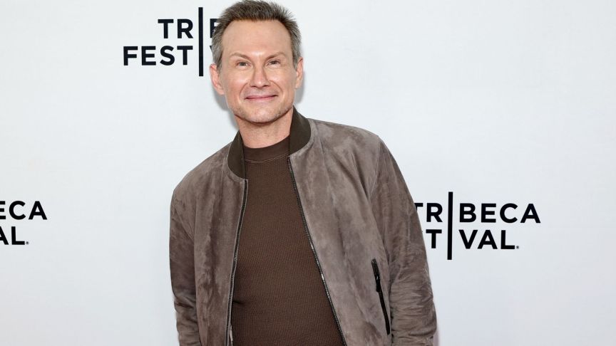 Christian Slater attends the "Gonzo Girl" premiere during the 2025 Tribeca Festival at SVA Theater on June 12, 2025 in New York City
