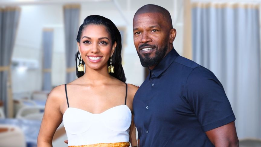 Corinne Foxx and Jamie Foxx