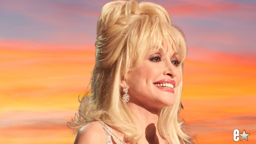 Dolly Parton smiling