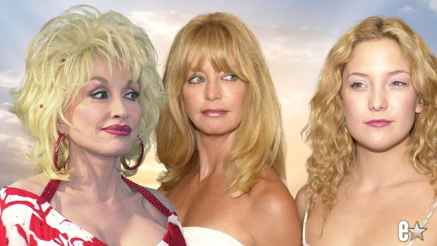 Dolly Parton, Goldie Hawn and Kate Hudson