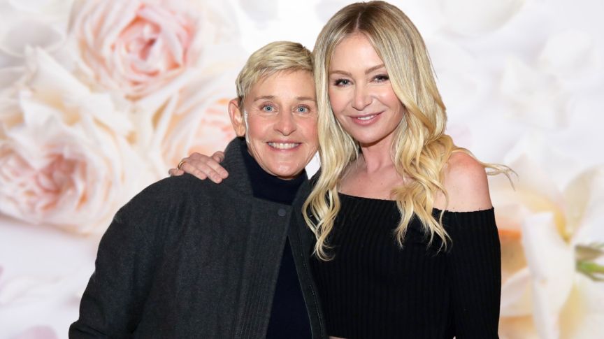Ellen DeGeneres and Portia de Rossi