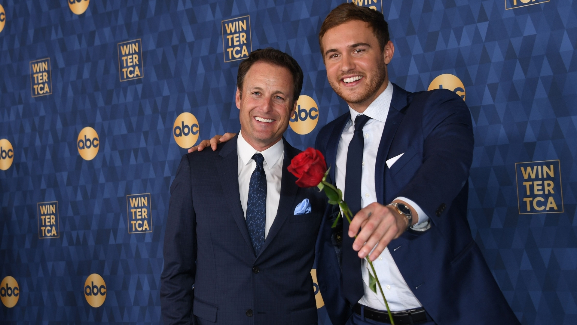 Chris Harrison and Peter Weber