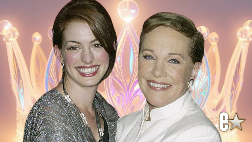 Anne Hathaway Julie Andrews