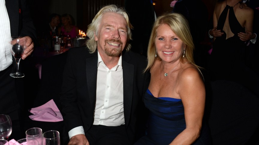 Richard Branson and Joan Branson