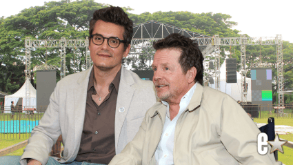 Michael J. Fox Looks Effortlessly Cool in Rare Appearance at John Mayer Concert