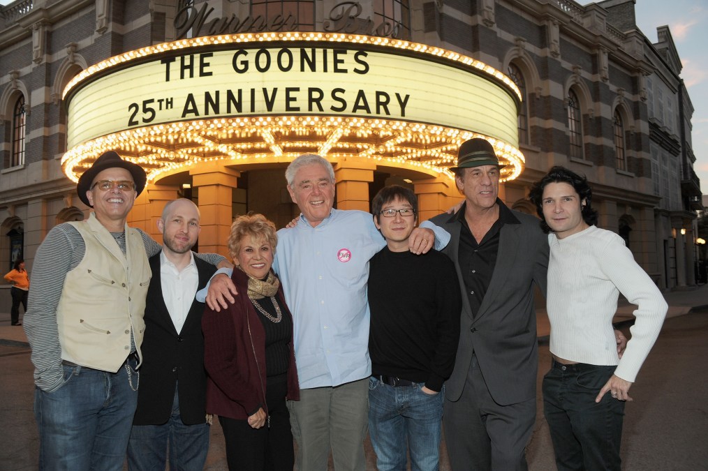 "The Goonies" cast in 2010.
