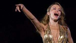 Kylie Minogue in 2000.