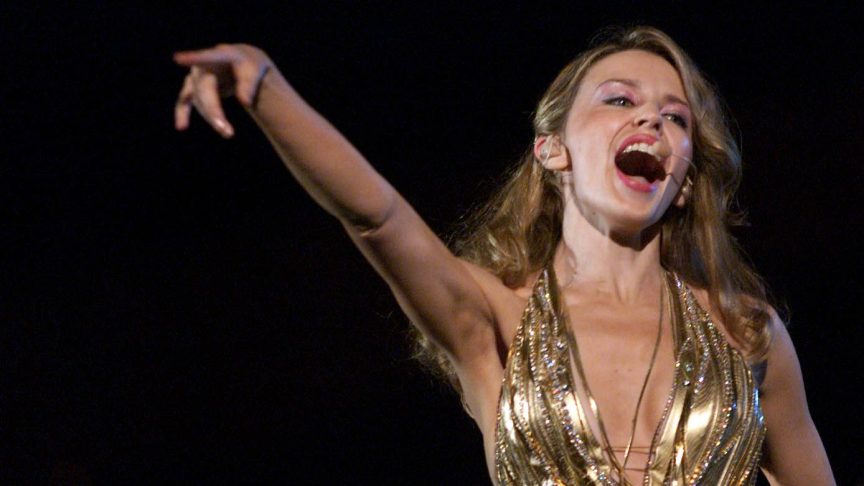 Kylie Minogue in 2000.