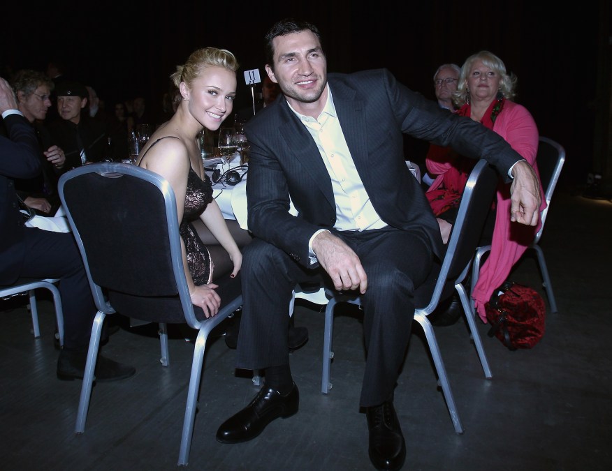 Hayden Panettiere and Wladimir Klitschko.