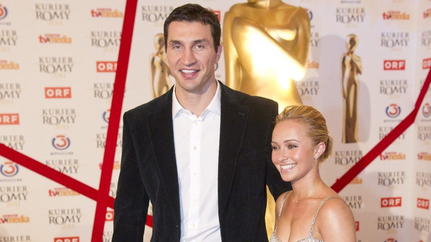 Wladimir Klitschko and Hayden Panettiere.