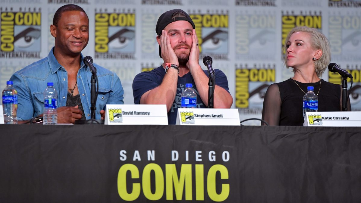 David Ramsey, Stephen Amell, Katie Cassidy