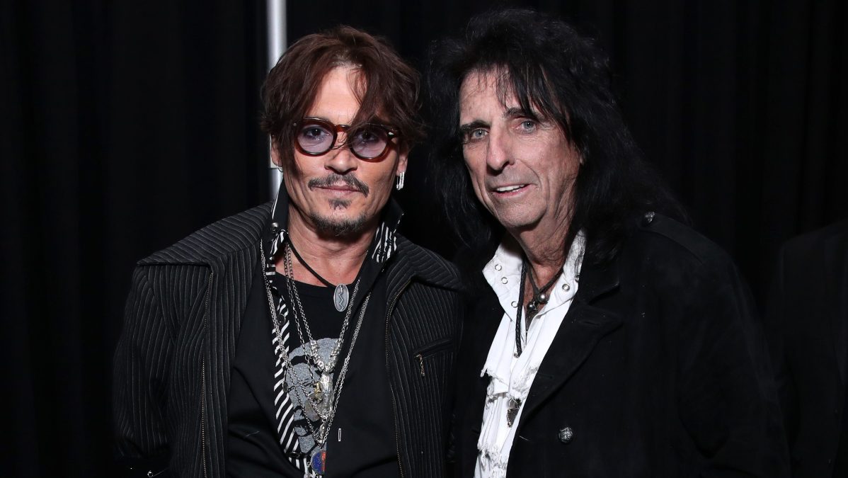 Johnny Depp, Alice Cooper