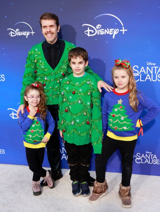 Perez Hilton and his 3 children