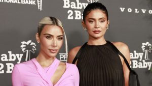 Kim Kardashian and Kylie Jenner.