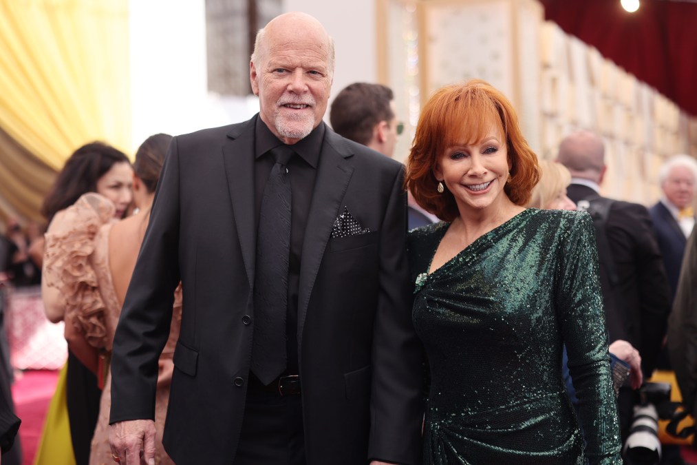 Rex Linn and Reba McEntire