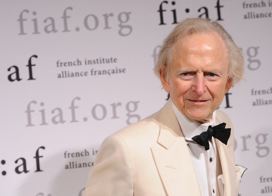 "Bonfire of the Vanities" author Tom Wolfe