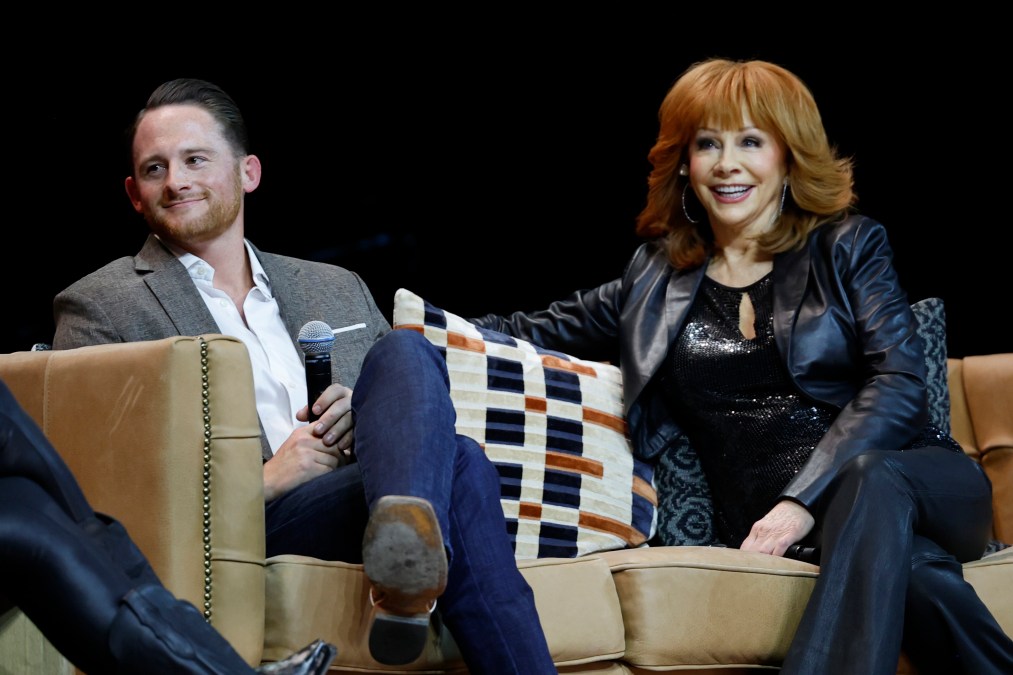 Shelby Blackstock and Reba McEntire 