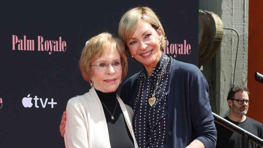 Carol Burnett and Allison Janney