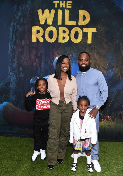 Ace Tucker, Kandi Burruss, Todd Tucker and Blaze Tucker