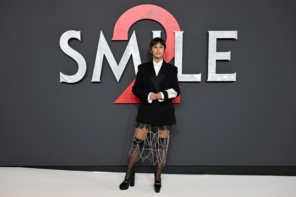 Naomi Scott at the Smile 2 UK premiere