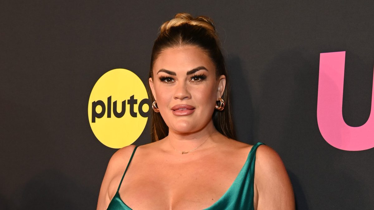Brittany Cartwright poses on the red carpet at Us Weekly and Pluto TV's Reality TV Stars of the Year event in Los Angeles.
