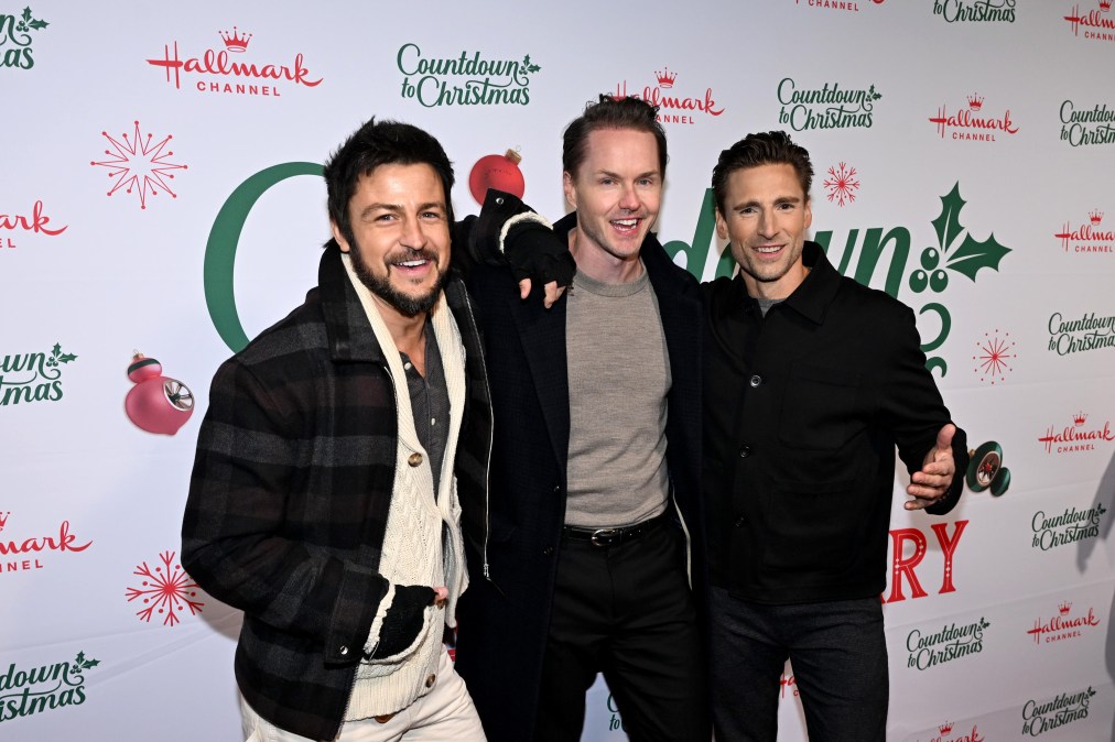Tyler Hynes, Paul Campbell and Andrew Walker