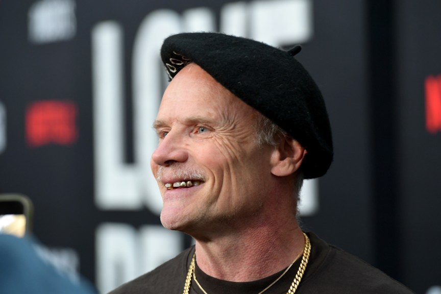 Flea from the Red Hot Chili Peppers