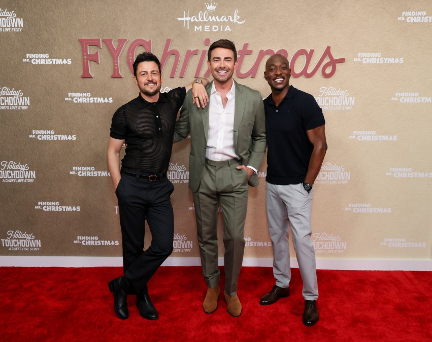 Tyler Hynes, Jonathan Bennett, and B.J. Britt
