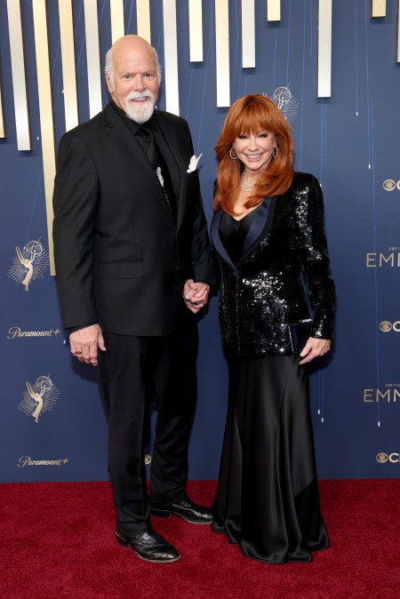 Rex Linn and Reba McEntire