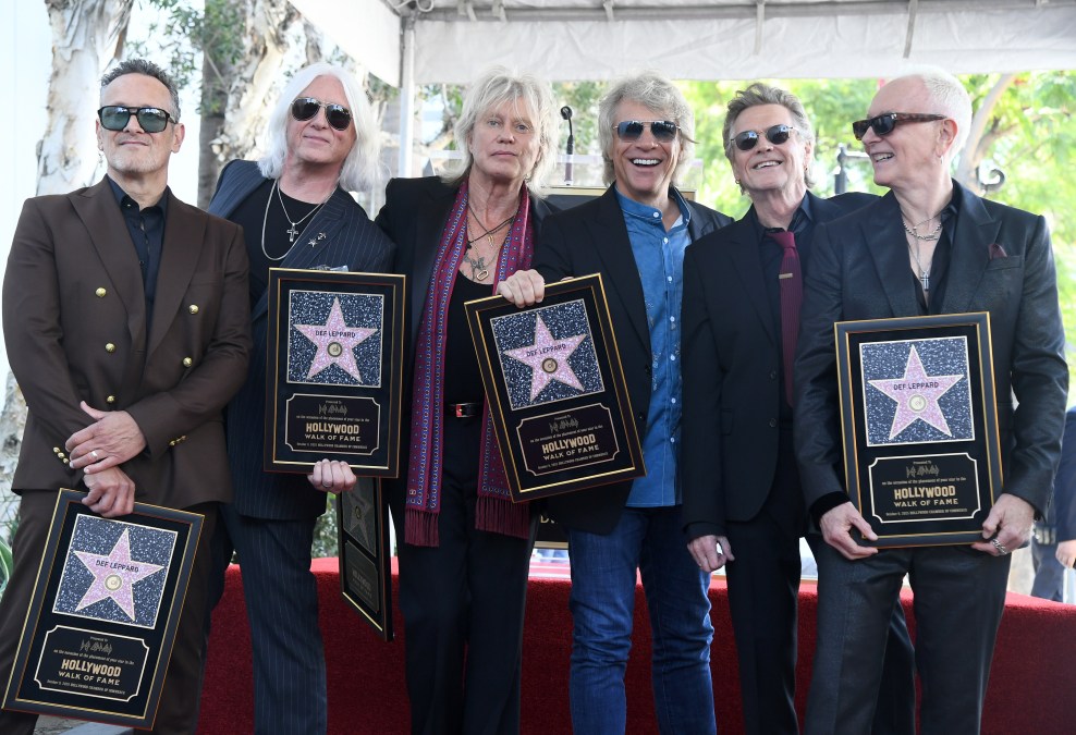Def Leppard Hollywood Walk of Fame