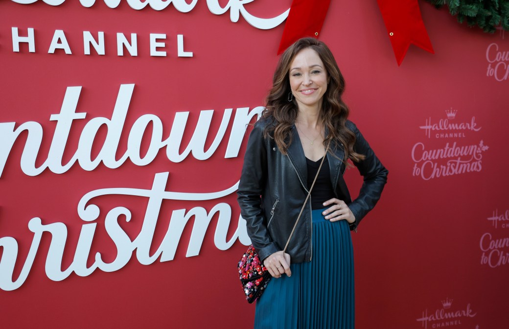 Autumn Reeser attends Hallmark Channel's "Countdown To Christmas" 