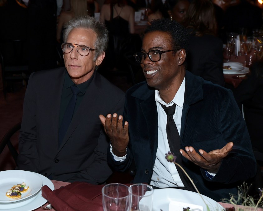 Ben Stiller and Chris Rock attend the WSJ. Magazine 2025 Innovator Awards