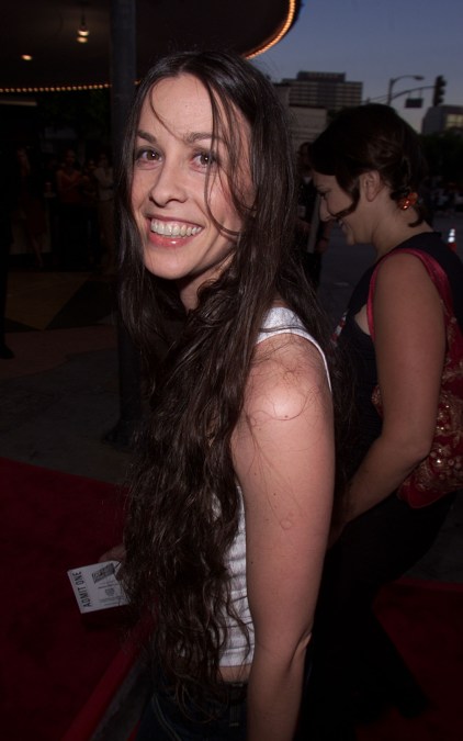 Alanis Morissette at the premiere of "Jay and Silent Bob Strike Back" (2001)